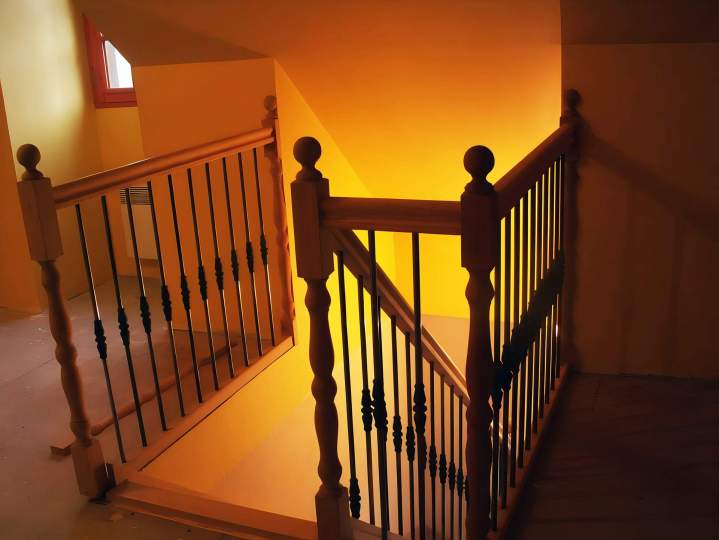 Rampe d'escaliers Françay