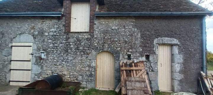 Façade maison Françay